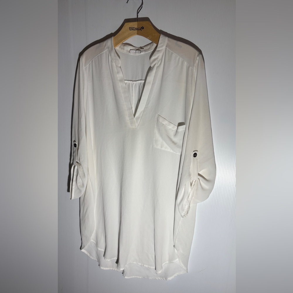Lush Cream Blouse